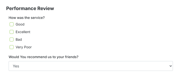 Collect signatures on-site