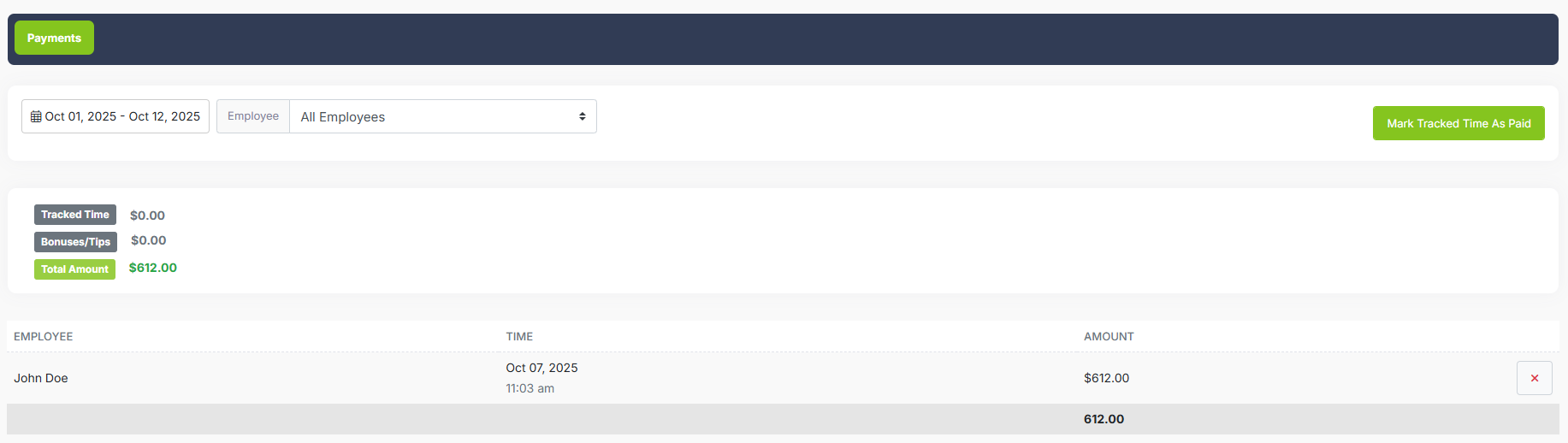 Pay for Performance calculation showing hourly vs commission comparison
